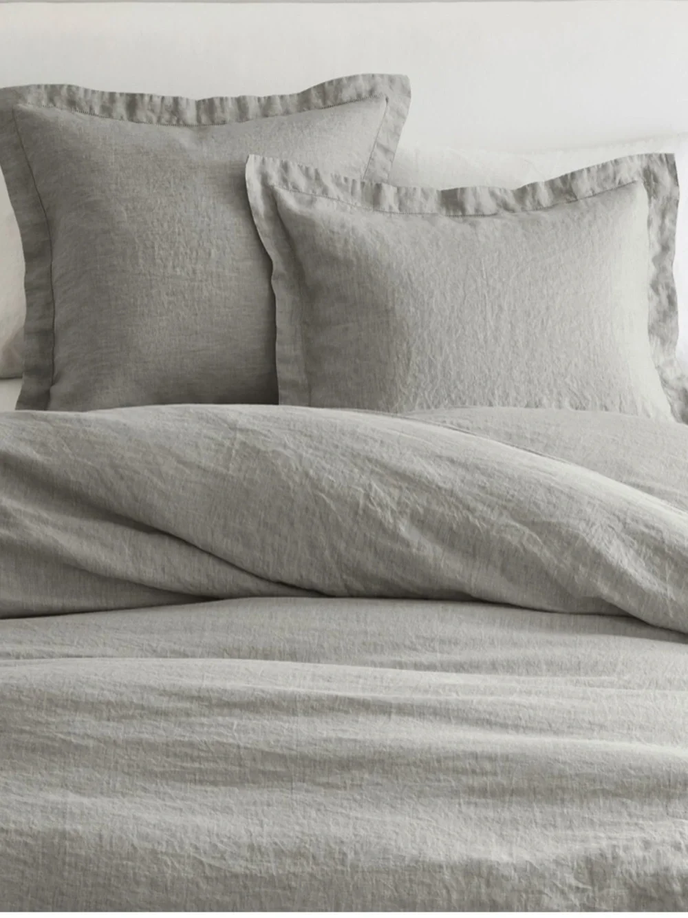 Pottery Barn Belgian Flax Linen King Bed Skirt